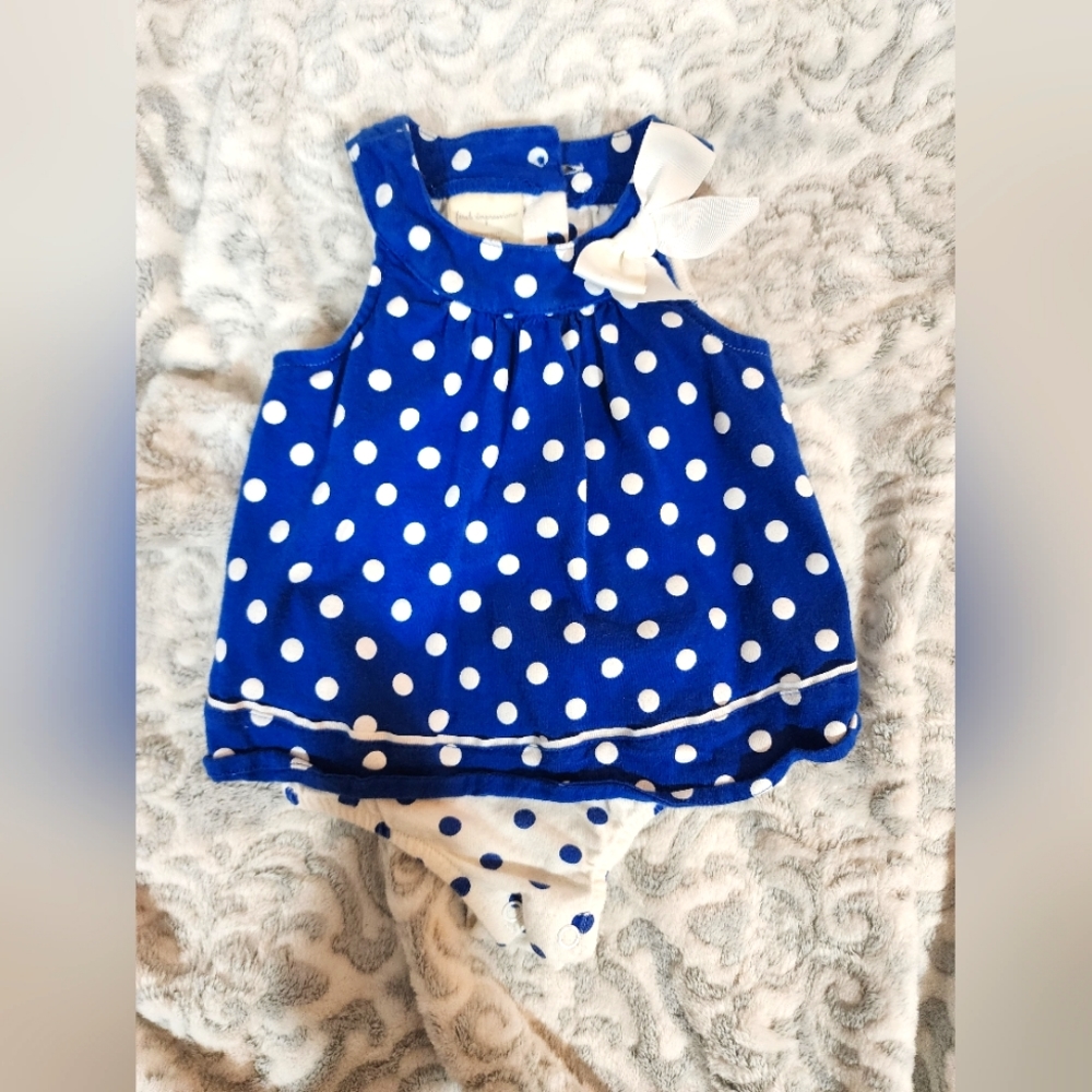 First Impressions Dress Romper size 6-9 months